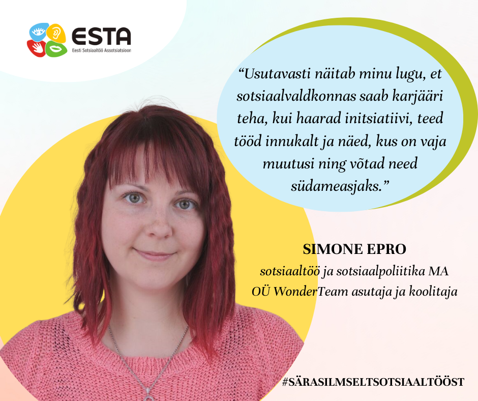 sarasilmselt sotsiaaltoost simone epro